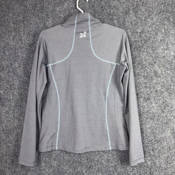 Eddie Bauer Jacket Womens Size M Gray Full Zip Active Outdoors Casual - Picture 8 of 10